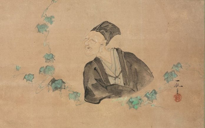 Retrato de Bashō, Ichijun