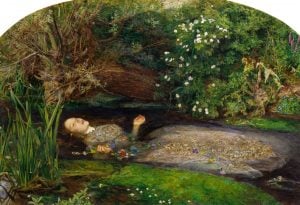 'Ofelia', John Everett Millais, 1851-1852