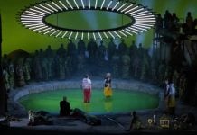 Escena final de ‘Parsifal’ en el Festival de Bayreuth 2023; puesta en escena de Jay Scheib y dirección música de Pablo Heras-Casado. (IMAGEN YouTube / Brian Castles-Onion)