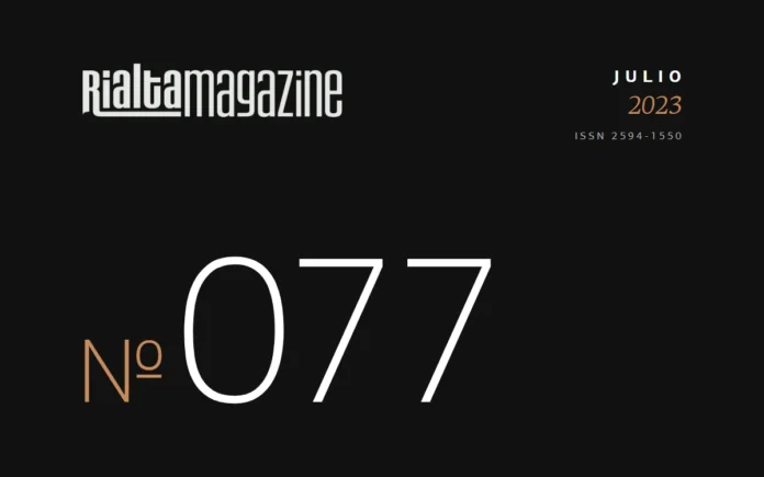 Rialta Magazine, Núm. 77, julio 2023