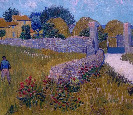'Farmhouse in Provence', Vincent van Gogh, 1888
