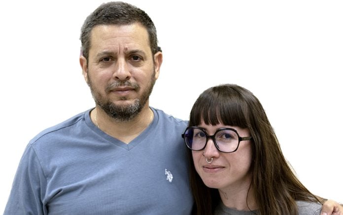 Lionel Valdivia y Legna Rodríguez (foto manipulada a partir de una foto de Gustavo Pérez)