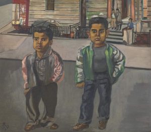 ‘Puerto Rican Boys on 108th Street’ (1955); Alice Neel (IMAGEN The estate of Alice Neel / Vía: www.tate.org.uk/)