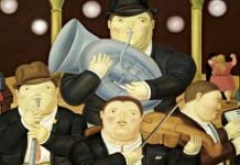 ‘Cuatro músicos’ (detalle); Fernando Botero (IMAGEN Vía: www.sothebys.com)