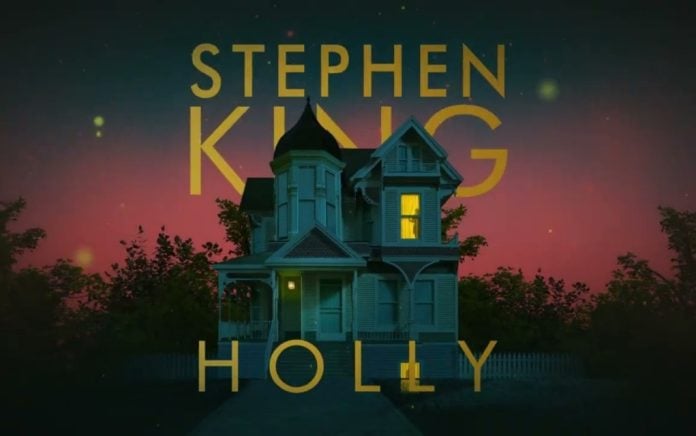 Imagen promocional de 'Holly', la última novela de Stephen King