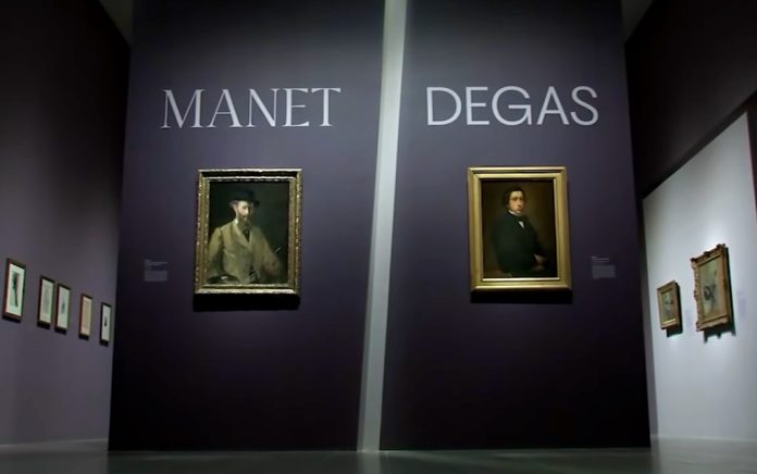 Exposición ‘Manet / Degas’; hasta el 7 de enero de 2024 en el Mes de Nueva York (IMAGEN YouTube / Eyewitness News ABC7NY)
