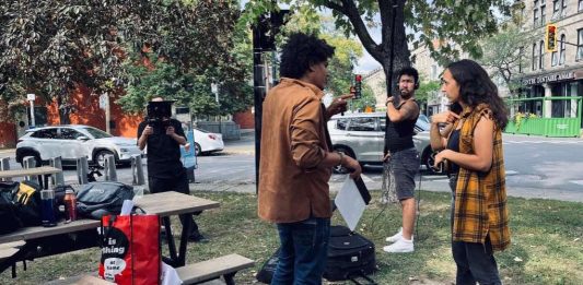 Filmación de ‛Un hombre bajo su influencia’; Emmanuel Martín