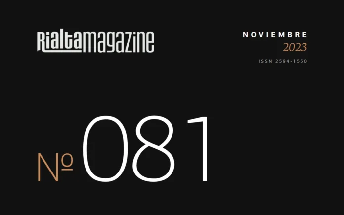 Rialta Magazine, Núm. 81, noviembre 2023