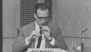 Edmundo Desnoes en ‘Memorias del subdesarrollo’ (1968); Tomás Gutiérrez Alea