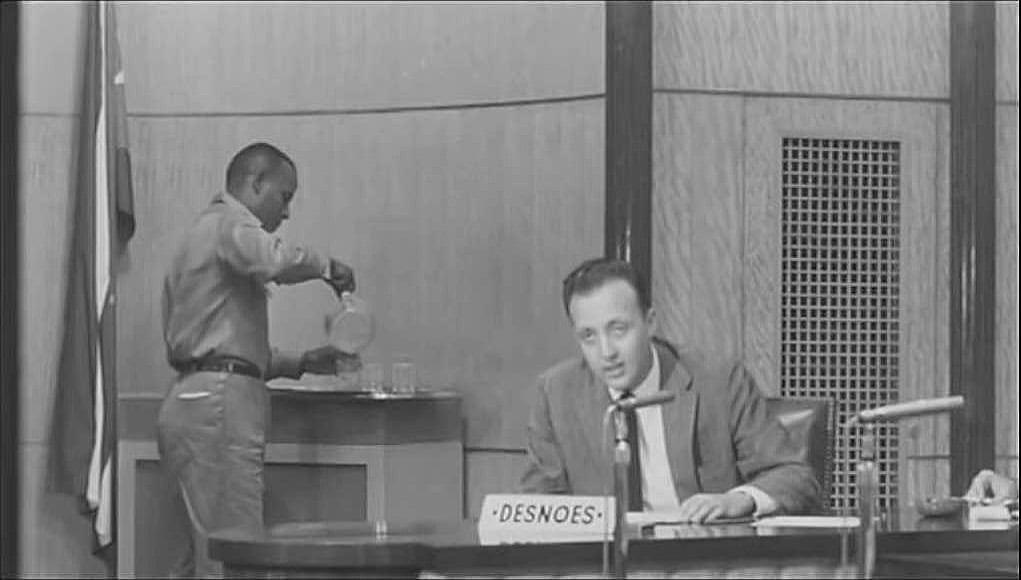Edmundo Desnoes en ‘Memorias del subdesarrollo’ (1968); Tomás Gutiérrez Alea