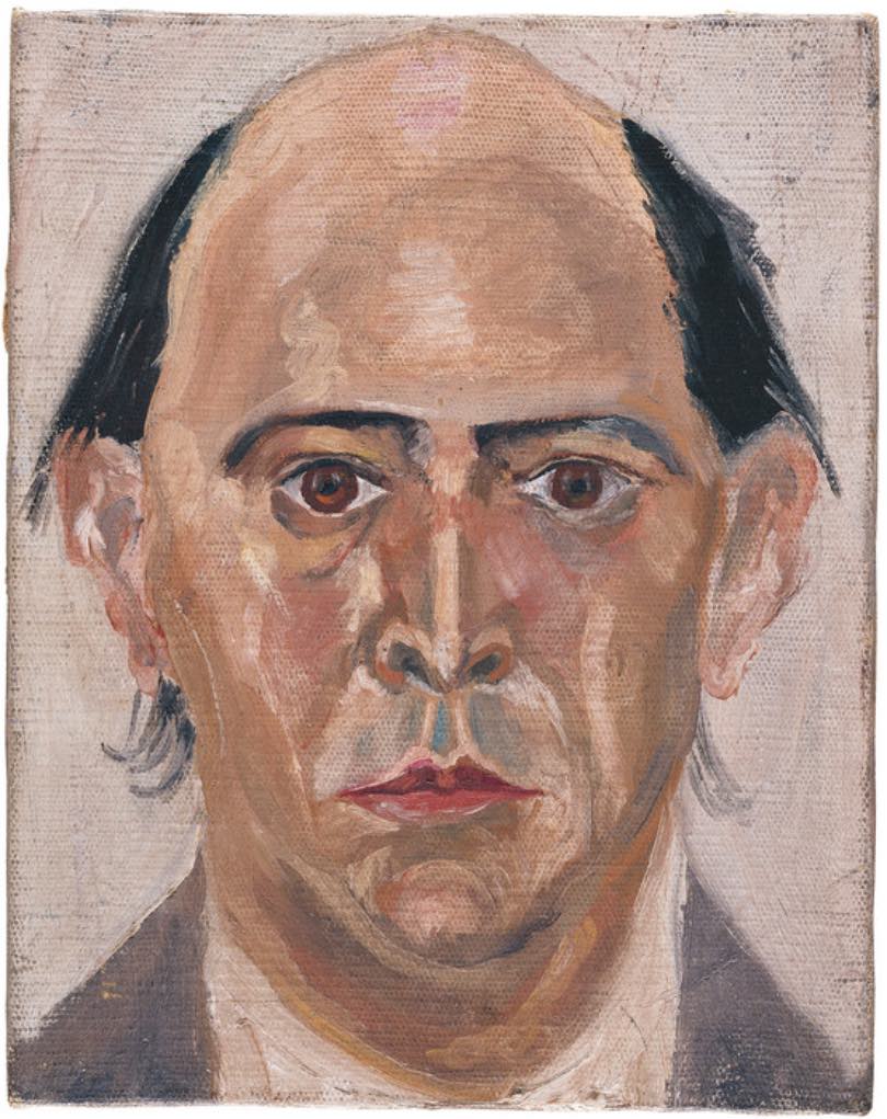 ‘Autorretrato’ (1910); Arnold Schönberg. Exposición ‘Arnold Schönberg & Karl Kraus’ (Viena, 2024)