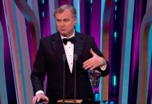 Christopher Nolan (‘Oppenheimer’) en la gala de los BAFTA 2024