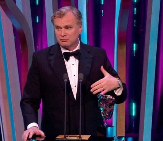 Christopher Nolan (‘Oppenheimer’) en la gala de los BAFTA 2024