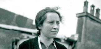 Hannah Arendt durante su estancia en España