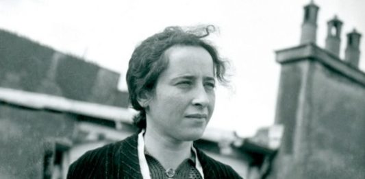 Hannah Arendt durante su estancia en España