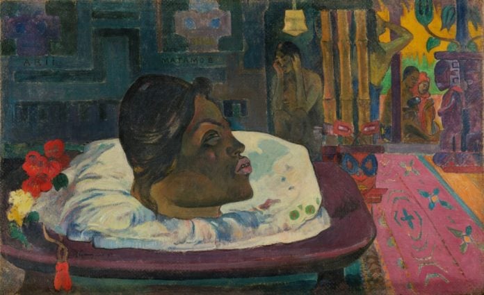 Pintura de Paul Gauguin liberada por el Getty Museum para uso público.