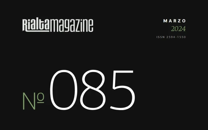 Rialta Magazine, Núm. 85, marzo 2024