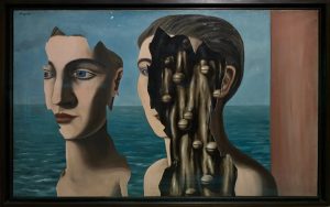 ‘The Secret Double’; René Magritte. En la exposición ‘Imagine! 100 Years of International Surrealism’, en el Centro Boza de Bruselas.
