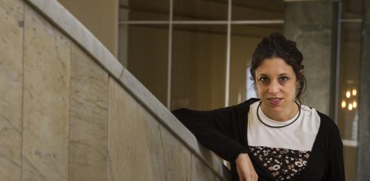 Ariana Harwicz. Foto tomada del sitio del Ministerio de Cultura Argentina.