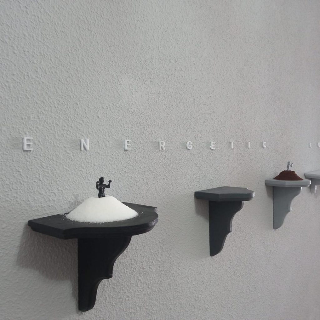Una instalación de Carracedo en el Open Studio.