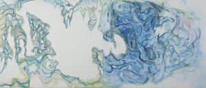 Pieza de ‘Infracción’, open studio en Madrid de Roghieh Asgari Torvund