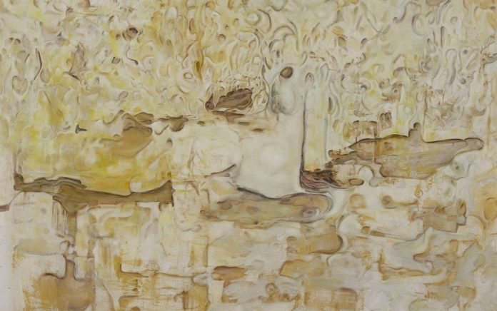 Pieza de ‘Infracción’, open studio en Madrid de Roghieh Asgari Torvund