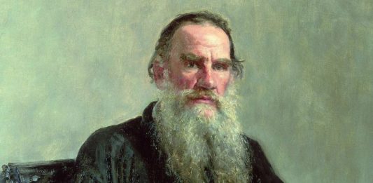 Ilya Efimovich, Tolstói, escritor ruso, retrato