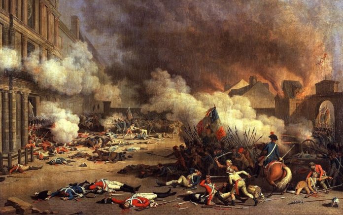 pintura francesa, revolución francesa, tullerías, stásis