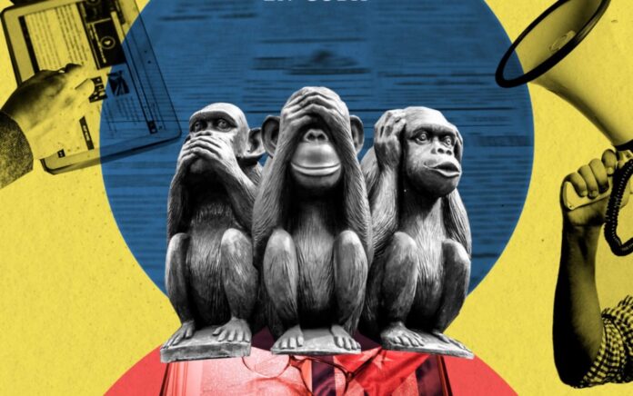 Cartel (detalle) de una campaña #TenemosDerechoASaber por el derecho a la información pública en Cuba; Alianza Regional para la Libertad de Expresión e Información