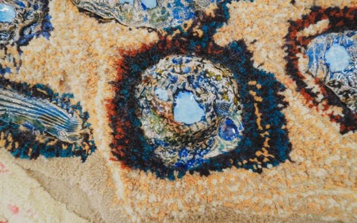 ‘Agua seca' (detalle), del artista mexicano Pconp, incluida en la exposición colectiva ‘Curar las aguar’