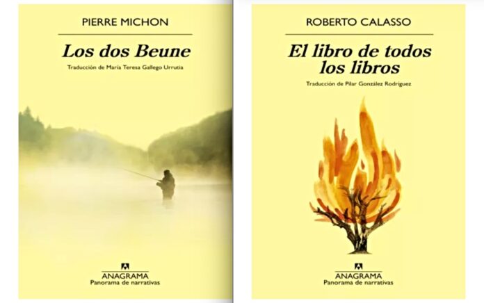 Michon y Calasso; Anagrama ‘Los dos Beune’; Pierre Michon / ‘El libro de todos los libros’; Roberto Calasso. Editorial Anagrama