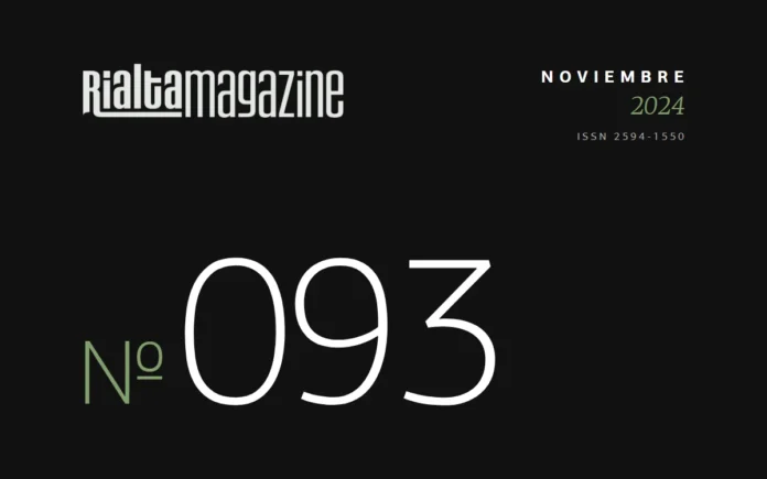 Rialta Magazine, Núm. 93, noviembre 2024