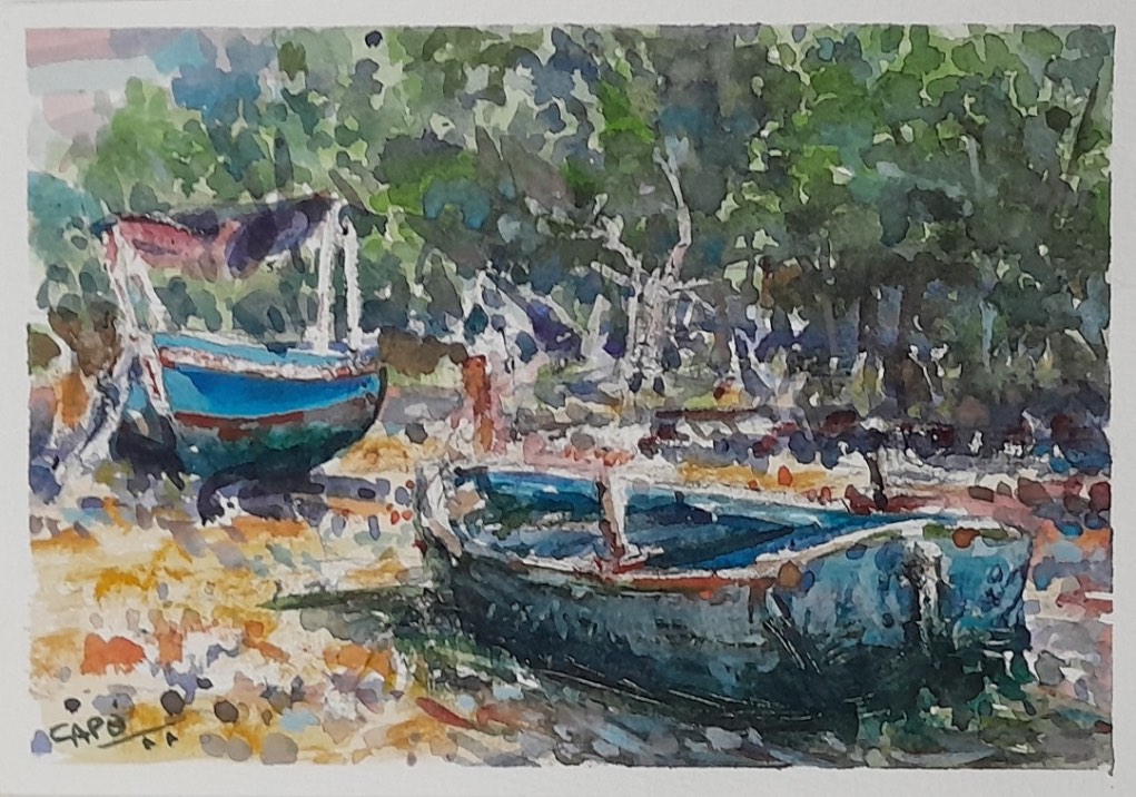 De la exposición ‘El hijo de la ballena’; Armando Capó. Estudio La Marca, en La Habana Vieja
