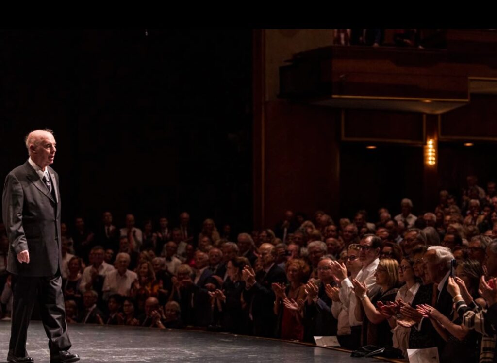 Daniel Barenboim. Concierto junto a Lang Lang (solista) y la West-Eastern Divan Orchestra en el Salzburger Festspiele, Austria; 15 de agosto de 2025