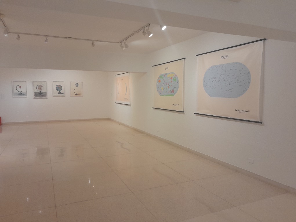 Vista de ‘Nowhere’; Yornel Martínez Elías. Galería El Apartamento, La Habana