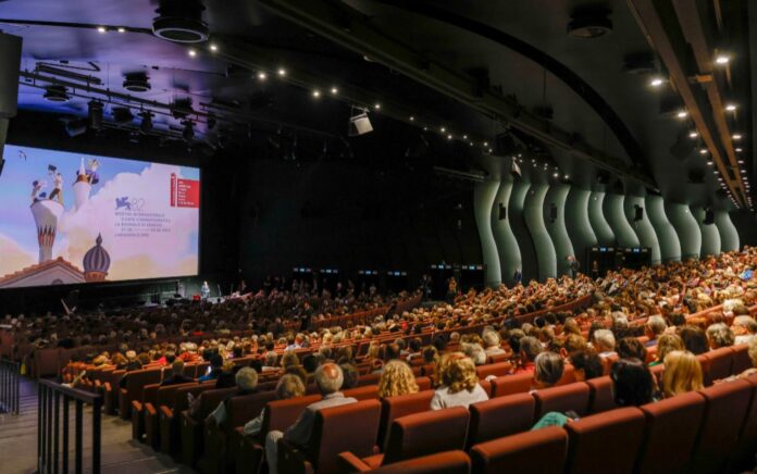 Preopening del 82 Festival Internacional de Cine de Venecia, organizado por La Biennale de Venecia; Sala Dársena, 26 de agosto de 2025