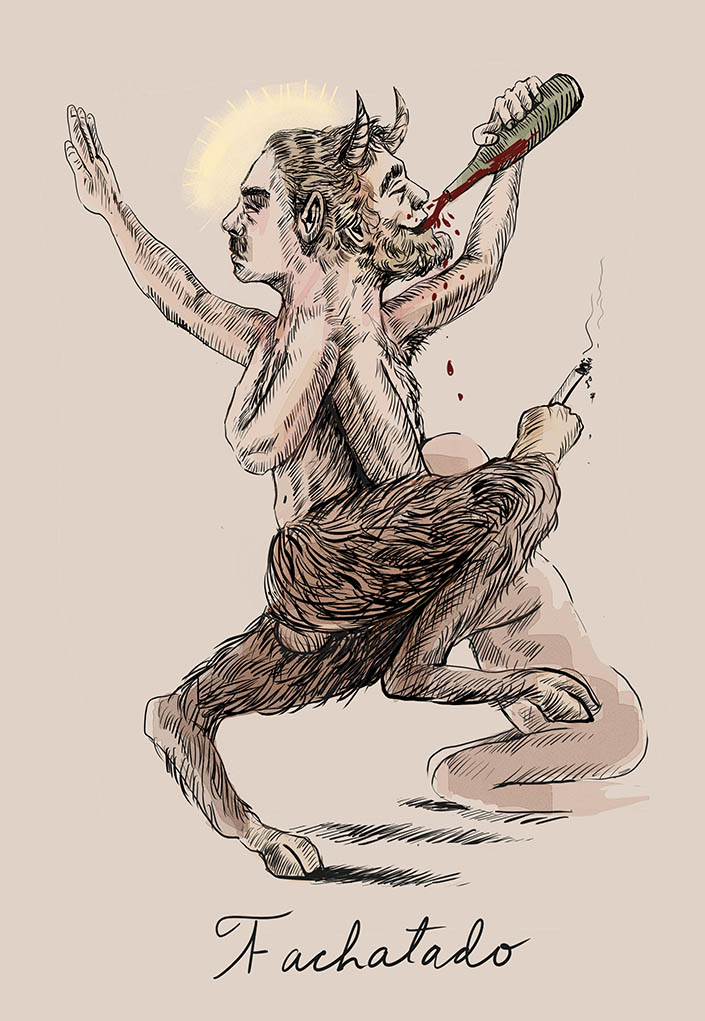 Fachatado dibujo de Camila Lobon | Rialta