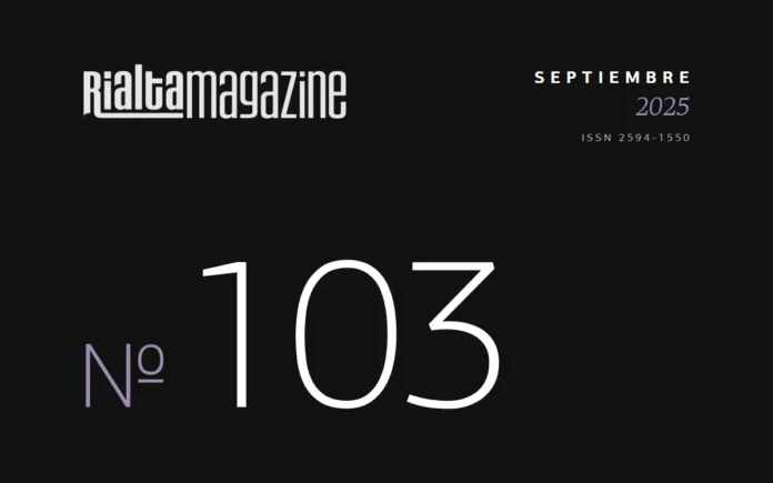Rialta Magazine, Núm. 103, septiembre 2025