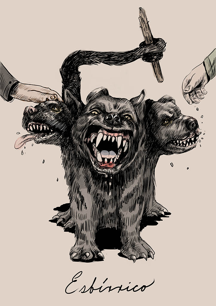 Esbirrico dibujo de Camila Lobon | Rialta