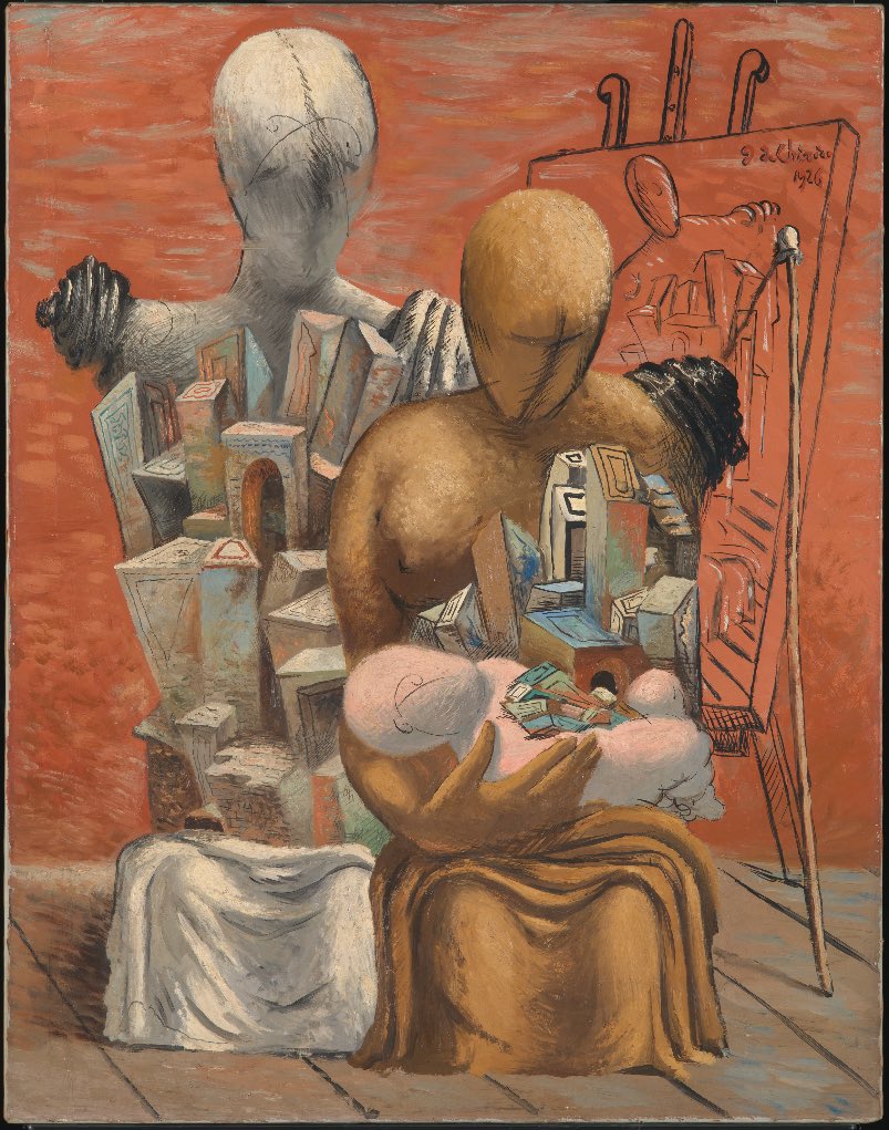 ‘The Painter's Family’ (1926); Giorgio de Chirico. Exposición ‘International Surrealism’ en el Museo de Arte de Dallas, Texas, EE.UU.
