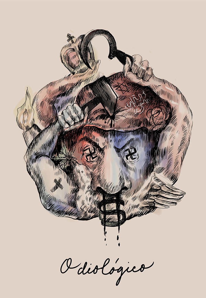 Odiológico, dibujo de Camila Lobón