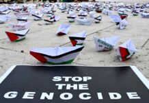 2025 en ‘Rialta Noticias’: represión y censura, obituarios, premios, festivales, exposiciones, estrenos de cine y novedades literarias Marcha propalestina en Lido durante el 82 Festival Internacional de Cine de Venecia