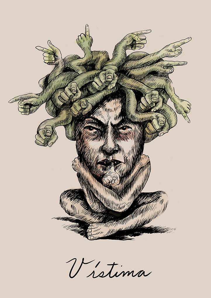 Vistima dibujo de Camila Lobon | Rialta