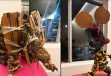 ‘No Seasoning’: siete creadores cubanos afrodescendientes exponen en Miami su arte de los márgenes Dos esculturas de Luis Manuel Otero Alcántara en ‘No Seasoning. The artworks from seven afro-descendant Cuban outsider artists’; Miami, 27 de febrero de 2026