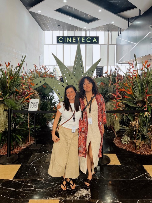 Claudia Olivera y Vanessa Batista, productora y directora, respectivamente, de ‘Calle Cuba’
