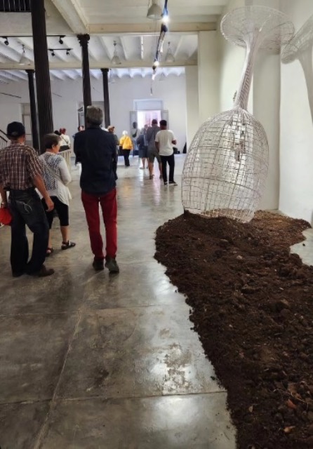 Inauguración en Factoría Habana de ‘Transmutación’; Lianet Martínez