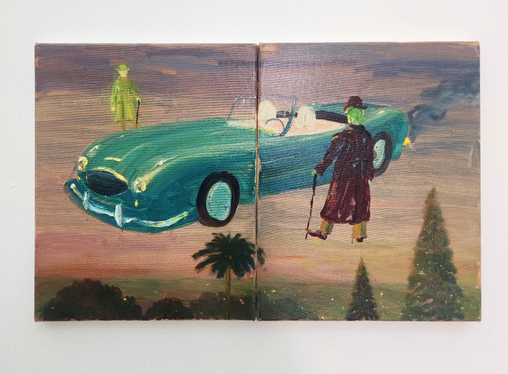 De la exposición ‘Happy Lonely Story’; Camila Lamelas, Carlos Gronlier y Alberto Regueira