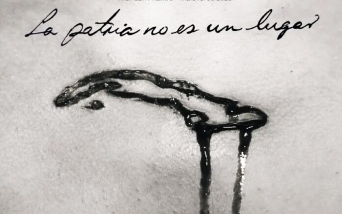 Del cartel de la exposición ‘La patria no es un lugar’; Karolyn Sánchez