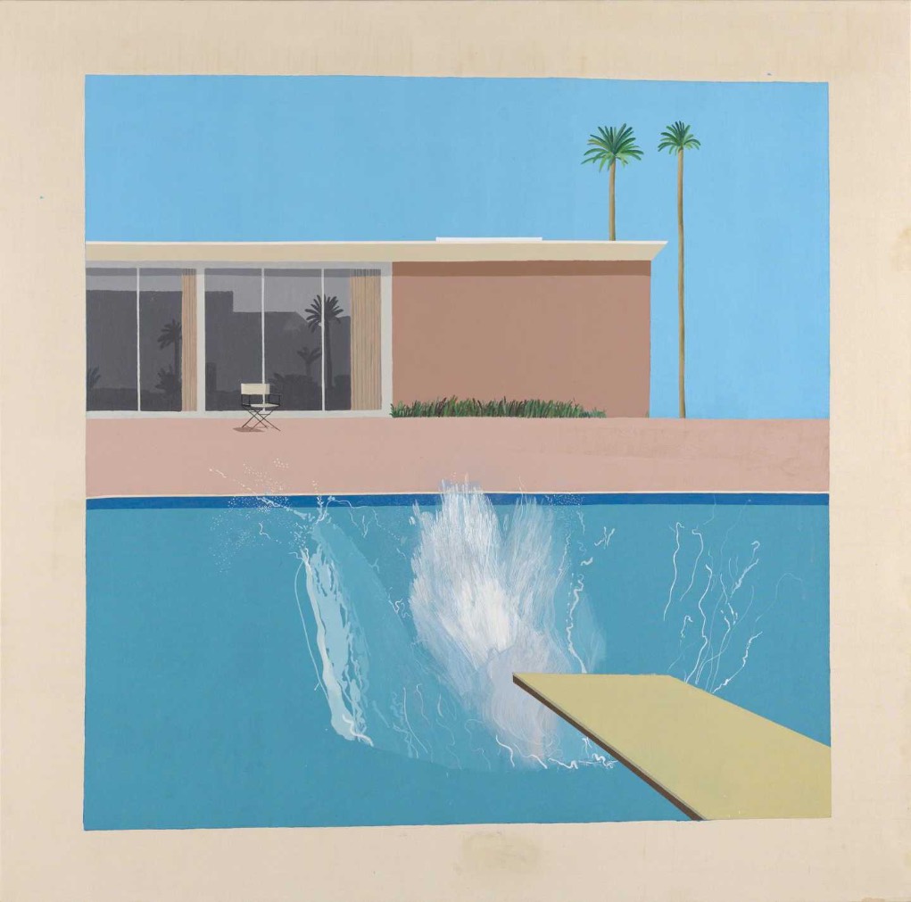 ‘A Bigger Splash’ (1967); David Hockney