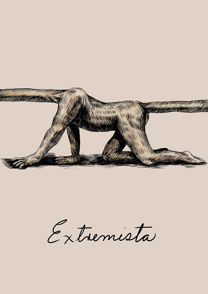 Extremista dibujo de Camila Lobon | Rialta